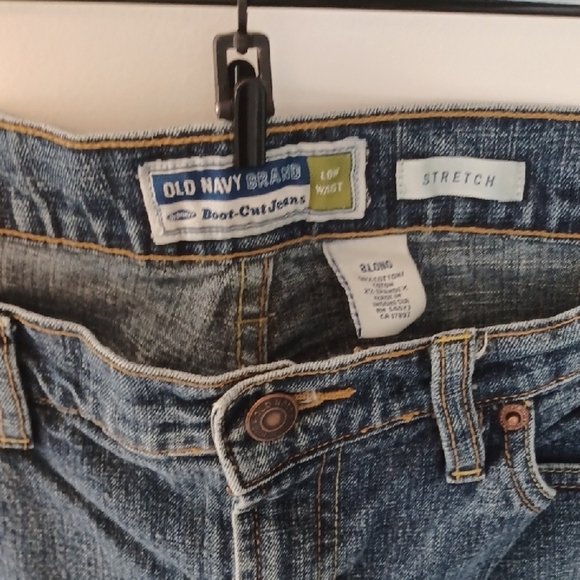 Old Navy Blue Straight Leg Jeans Timeless Style - Picture 2 of 7